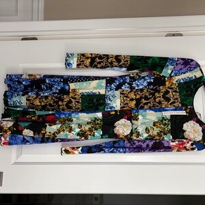 Alice + Olivia Multicolor Long Sleeve Dress